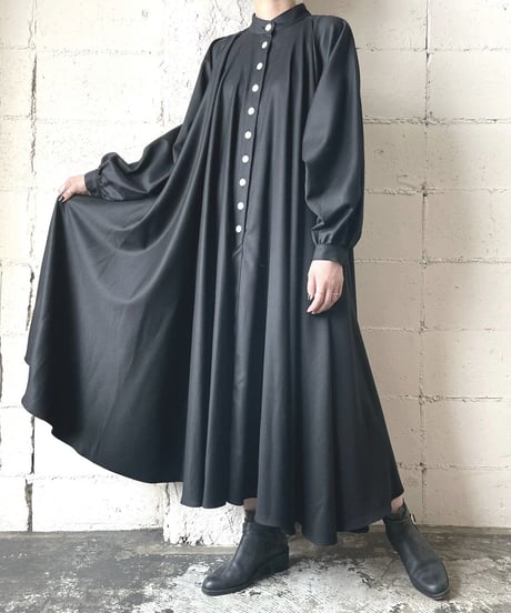 【Orfeo ORIGINAL】 Circular Dress BK