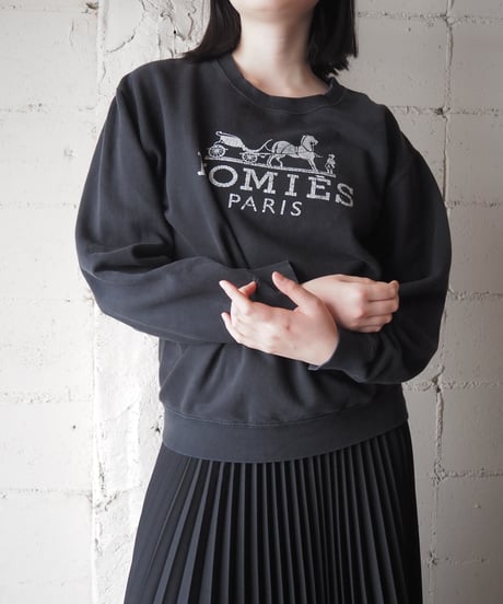 HOMIÉS PARIS Logo Sweat BK