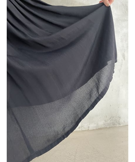 Embroidery Pleats Design Dress BK