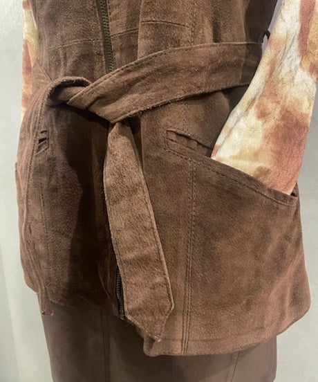 Belted Suede Vest BR