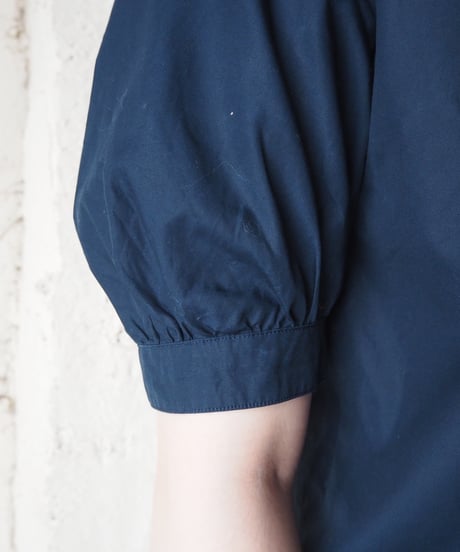 KENZO Removable Collar Puff Sleeve Blouse NV