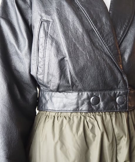 WILSONS Short Leather Jacket BK