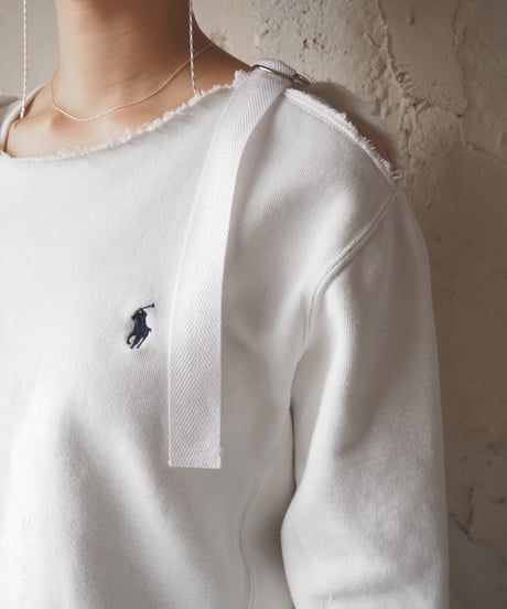 REMAKE Ralph Lauren Cropped Sweat WH