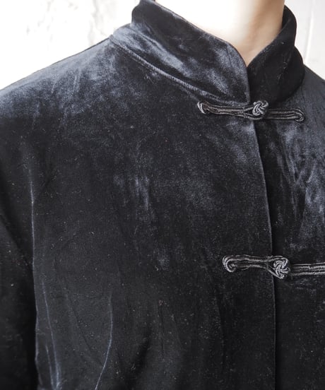 Velour China Jacket BK