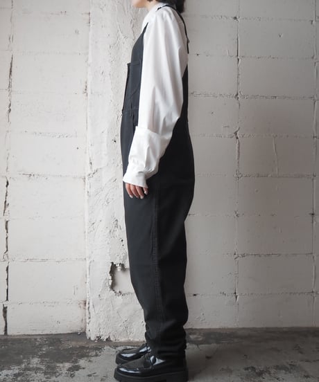 Lee White Stittch Overall BK