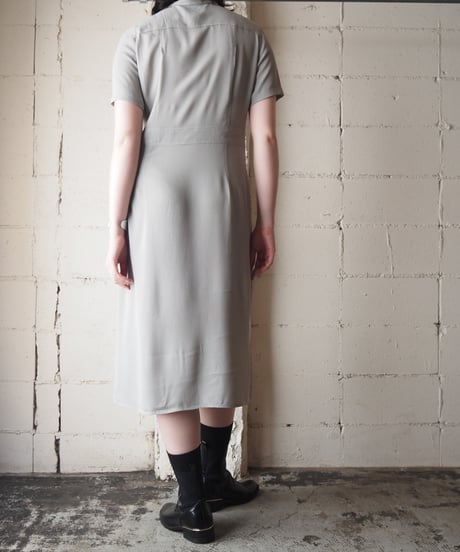 Made in England Front Button Shirt Dress GR