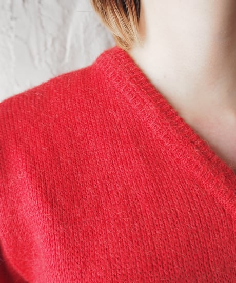 1980's France LACOSTE Cropped Knit RE