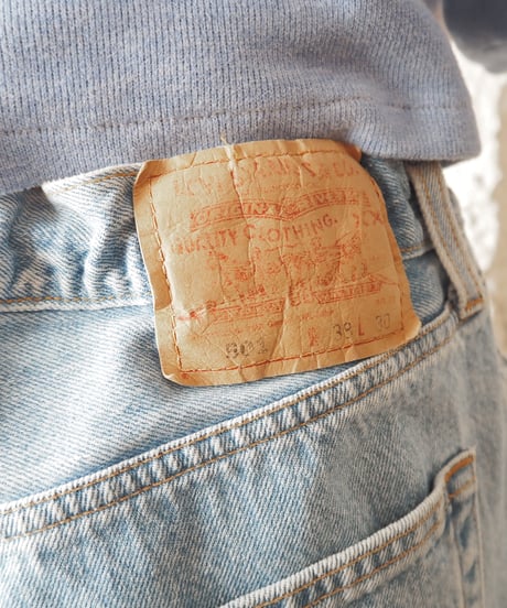 Remake Levi's 501 Crushed Denim LBL