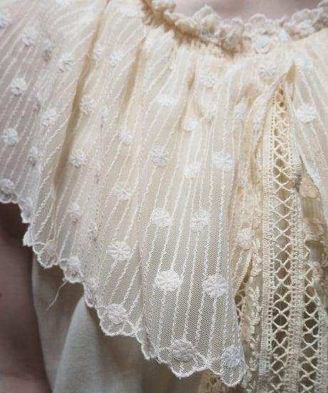 Lace Big Collar Blouse IV