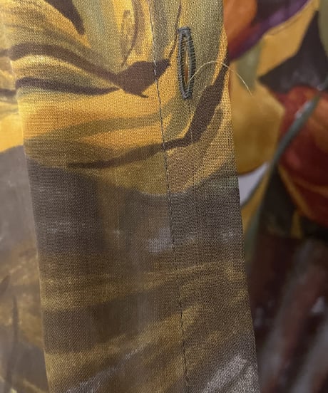 Leaf Pattern See Through Shirt BRKA