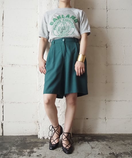 1980's OAKLAND Collage S/S Sweat GR