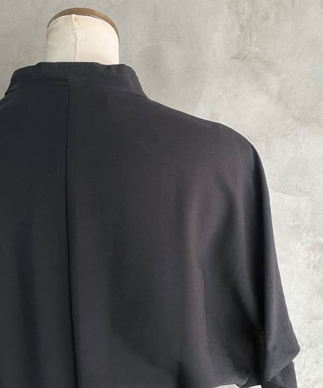 Vneck Shirt Dress BK
