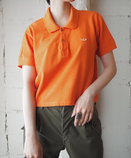 REMAKE adidas Short Polo Shirt OR