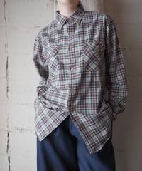 1980's BIG MAC Check Shirt BR GN