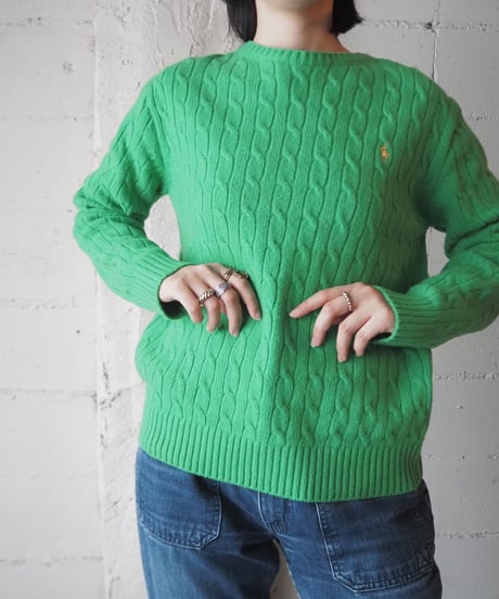 Ralph Lauren Cable Crew Neck Sweater GN