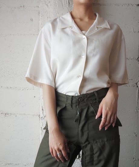 s/s silk shirt IV