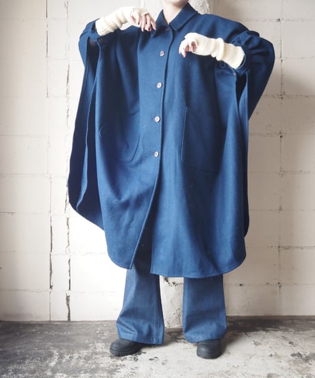 1970's PENDLETON Wool Cape Coat NV