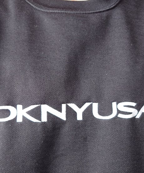 DKNY Logo Embroidery Sweat BK
