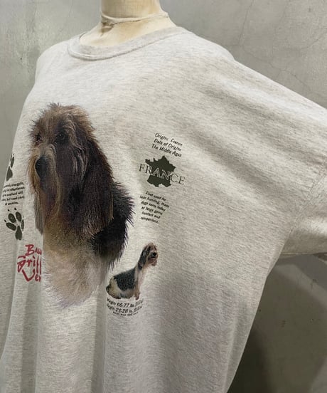 Dog Print Tee LGR