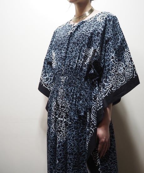 African Batik Long Dress NV