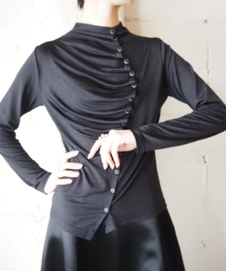 Many Button Design Tops BK