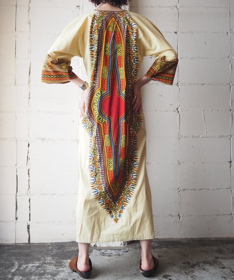 Dashiki Pattern Dress BEREBL