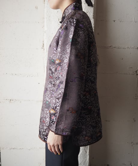 Jacquard China Jacket DBR
