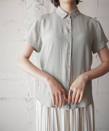 Short Sleeve Silk Shirt LGR