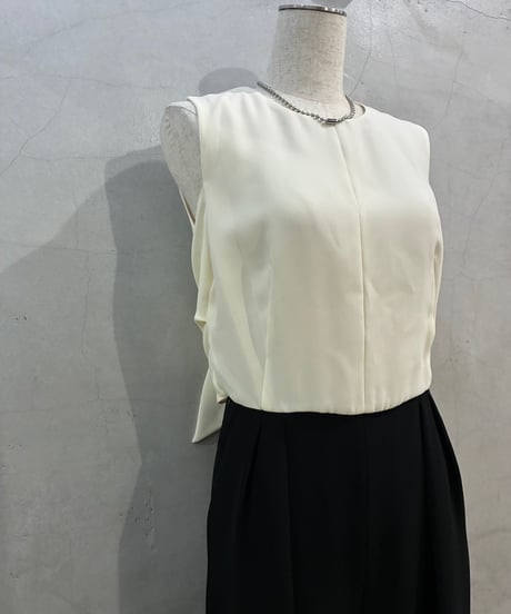 Max Mara N/S Tie Waist Jumpsuit WHBK
