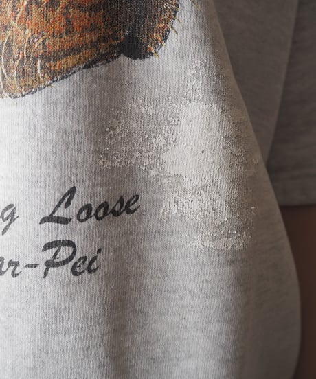 s/s REMAKE  Printed Dog Print Sweat