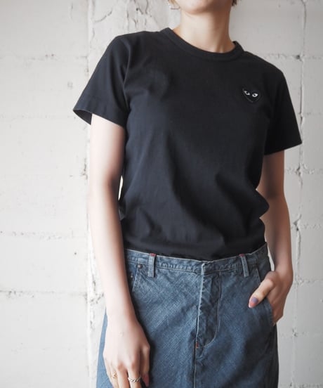 PLAY COMME des GARCONS S/S Tee BK