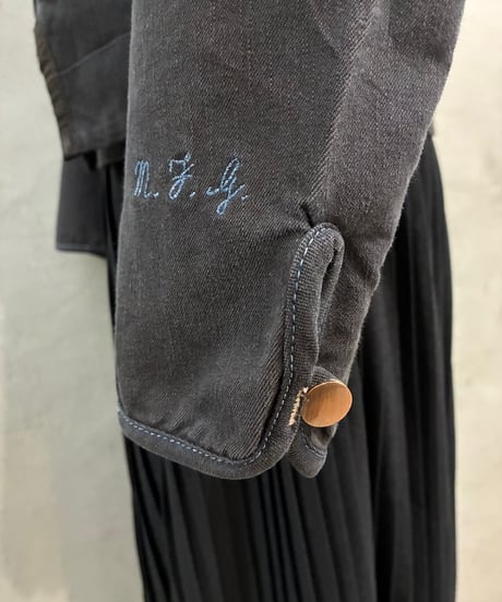 Marithé + François Girbaud Stand Collar Design Jacket BK