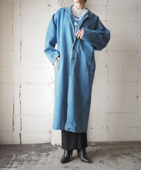 Denim Chester Coat LBL