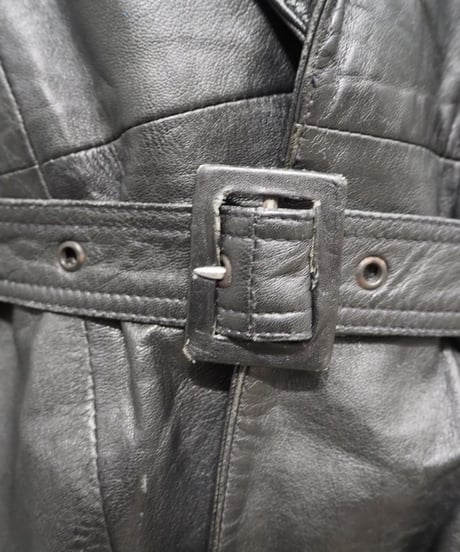 Leather Belt Jacket BK