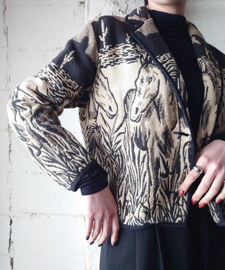 Horse Gobelin Jacket IVBK