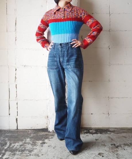 Mix Color Polo Knit RD