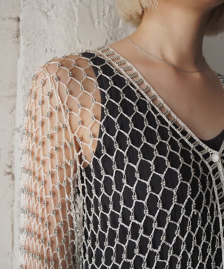 Beads Crochet Cardigan IVSV