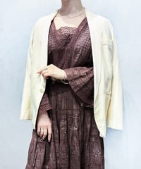 Chloe Silk Blend Shawl Collar Jacket IV