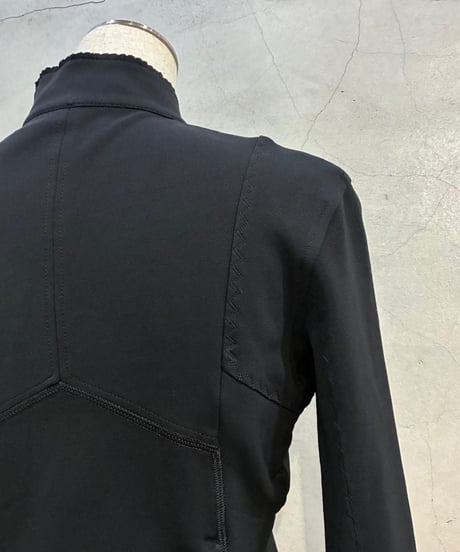 SPORTMAX Paneled Seam Design Zipup Tops BK