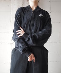 NIKE Monogram Velour Zip Up Jacket DGR