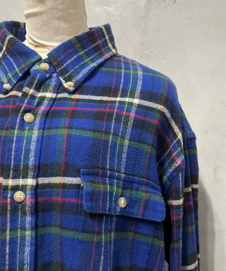 Ralph Lauren 2XL Wool Check Shirt BL