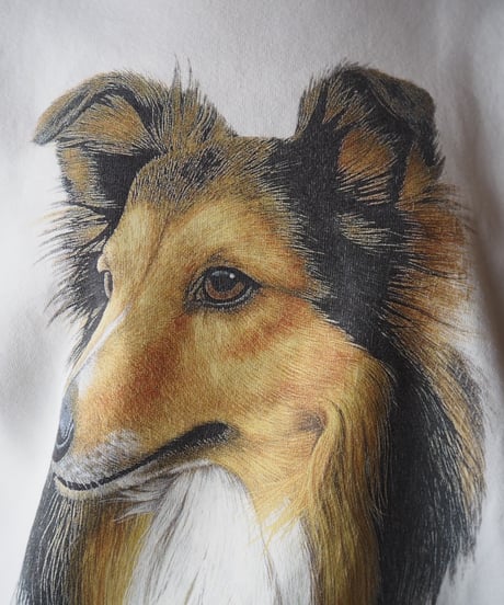 Dog Print Sweat WH