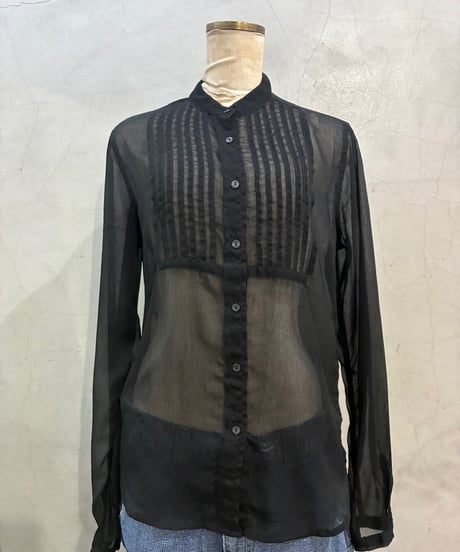 DENIM & SUPPLY Ralph Lauren Band Collar Shirt BK