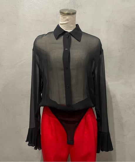 DKNY Body Suit Shirt BK
