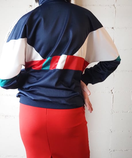adidas Stand Collar Track Jacket NVWHREGN