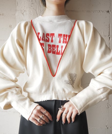 Remake 1950’s US ARMY Under Pants Stitch Tops IVRE