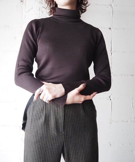 Silk Turtle Sweater DBR