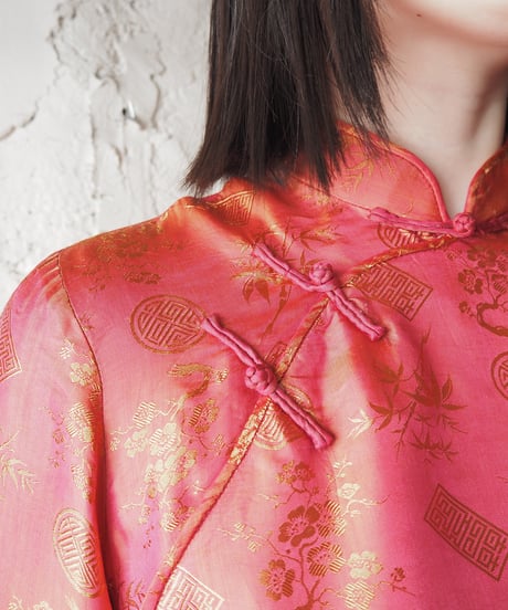Jacquard Satin China Shirt PI