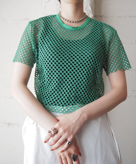 Cropped Mesh Cutsewn GN
