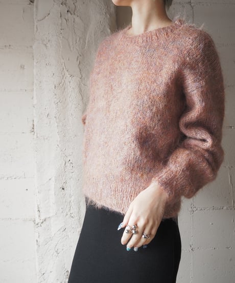 Mix Color Mohair Knit PI